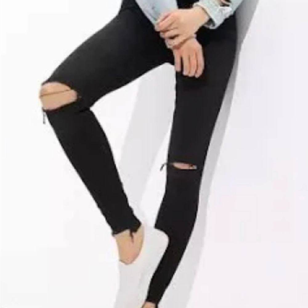American Eagle Super Stretch High Rise Skinny Jeans 8